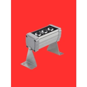 Msv Teknoloji 10 cm 3 Watt Kırmızı Işık Wallwasher Duvar Boyama IP65