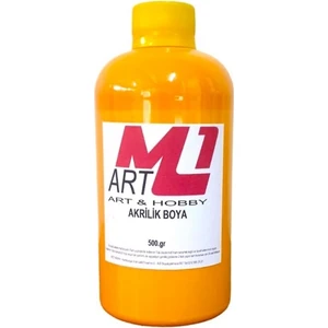 M1 Art Akrilik Boya 500 gr Ahşap Tuval Seramik Duvar taş