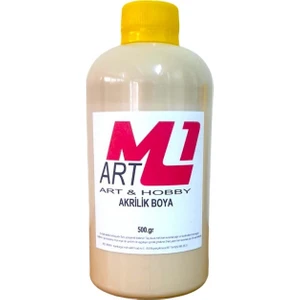 M1 Art Akrilik Boya 500 gr Ahşap Tuval Seramik Duvar taş