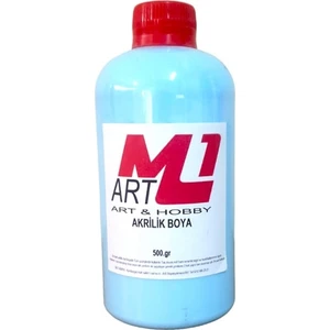 M1 Art Akrilik Boya 500 gr Ahşap Tuval Seramik Duvar taş