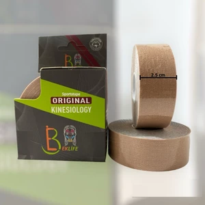 Kinesilogy 2, 5cm x 5mt 2 Adet Tape Yüz Yogası Yüz Bölgesi Için Therapy Cotton Kinesio Face Tape