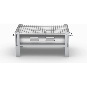 Çantalı Kalın Galvaniz Katlanır Mangal ( Yeni Model 0,80 mm )