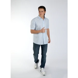 Lee Cooper Regular Fit Mavi Erkek Gömlek 242 Lcm 241012 Andre A.mavi
