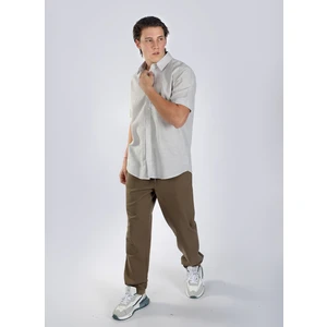 Lee Cooper Regular Fit Gri Erkek Gömlek 242 Lcm 241012 Andre Gri