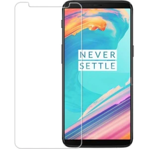 Oneplus 5t Uyumlu Ekran Koruyucu Screen Protector Tempered Glass Kristal Netliğinde %100 Hd Görüntü, Yüksek Kalite Kırılmaz Temperli Cam