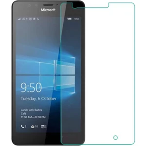 Nokia Lumia 550 Uyumlu Ekran Koruyucu Screen Protector Tempered Glass Kristal Netliğinde %100 Hd Görüntü, Yüksek Kalite Kırılmaz Temperli Cam