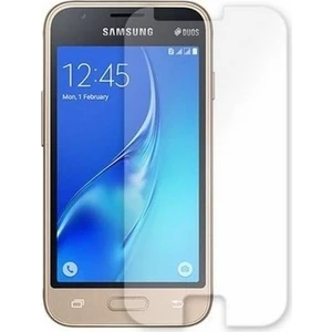 Samsung Galaxy J1 Mini Uyumlu Ekran Koruyucu Screen Protector Tempered Glass Kristal Netliğinde %100 Hd Görüntü, Yüksek Kalite Kırılmaz Temperli Cam