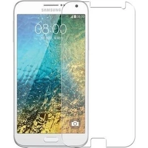 Samsung Galaxy E7 Uyumlu Ekran Koruyucu Screen Protector Tempered Glass Kristal Netliğinde %100 Hd Görüntü, Yüksek Kalite Kırılmaz Temperli Cam
