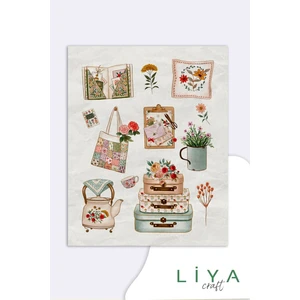 Sticker Planner Ajanda Bullet Journal Için Uygun Set