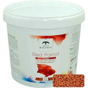 White Balance Red Parrot Ciklet Balığı Yemi 50 Gram Paket