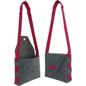 Next Craft Kız Çocuk Omuz Çantası Keçe Sağlıklı Dikişsiz Etkinlik Günlük Çanta Çok Renkli