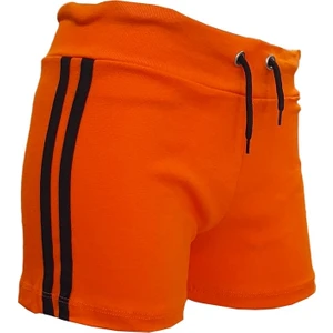 2400 Esnek Kısa Şeritli Spor Bayan Şort