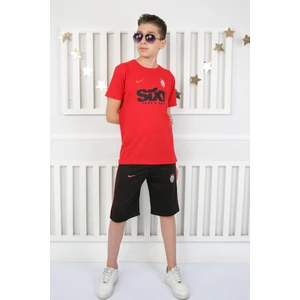 Mavi Boncuk Kids Taraftar Penye Takım Kırmızı