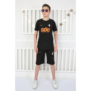 Mavi Boncuk Kids Taraftar Penye Forma Siyah