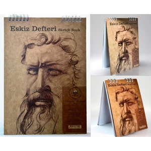 Pagos Yayıncılık A4-A5-A6 3'lü Set Eskiz Defteri Sketch Book