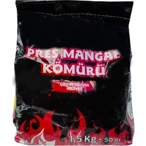 Mangal Kömürü 1.5 Kg Çıra ve Eldiven Hediyeli