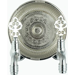 Lpd Hamam Taslı Ikili Perlatörlü Osmanlı Musluğu Krom 1/2