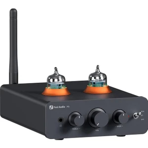 Fosi Audio P3 Tüp Preamp Kulaklık Amplifikatörü - Bluetooth Desteği - Hifi Stereo Aktif Hoparlörler Için
