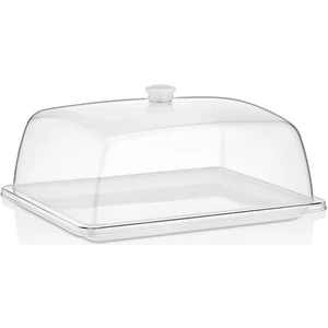İstanbul Horeca 32X26 cm 1/2 Fanus ve Tepsisi 2li Set