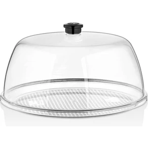 İstanbul Horeca 30 cm Fanus ve Tepsisi 2li Set