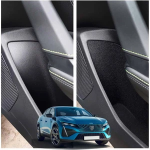 Peugeot 408 Konfor Seti "Torpido Kaplamasız / Benzinli Uyumlu" Araç İçi Eşya Saklama Cepleri Kumaş Kaplama Ses Giderici Set
