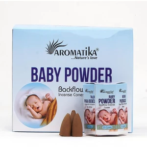 Baby Powder Bebek Pudrası Kokulu 10 Adet Geri Akış Tütsü