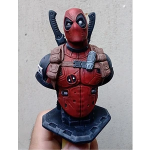 Turansoy Craft Deadpool Immortal Boyalı Büst 12 cm