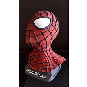 Turansoy Craft Spiderman Örümcek Adam Cool Pose Boyalı Büst 12 cm