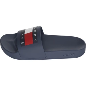 Tommy Hilfiger Lacivert Erkek Plaj Terliği Tommy Jeans Pool Slıde Ess