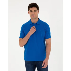Pierre Cardin Erkek Saks Slim Fit Basic Tişört 50280754-VR045