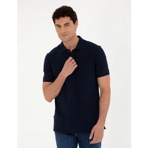 Pierre Cardin Erkek Lacivert Regular Fit Basic Tişört 50280753-VR033