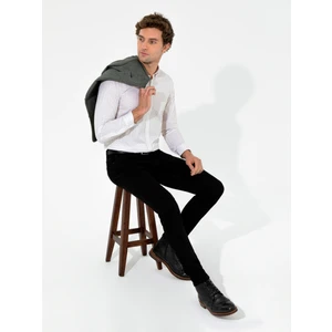 Erkek Bej Slim Fit Uzun Kollu Gömlek 50255653-VR011