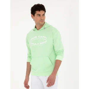 Pierre Cardin Erkek Fıstık Yeşili Regular Fit Sweatshirt 50285219-Vr087