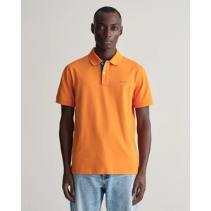 Erkek Turuncu Regular Fit Logolu Polo 2062026.806