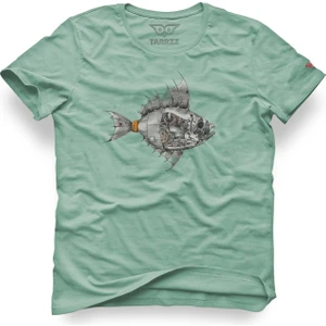 Mekanik Balık Tasarım Tişört