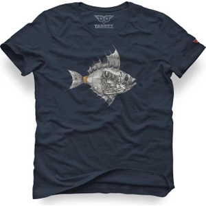 Mekanik Balık Tasarım Tişört