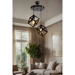 Ag Light Design Siyah Sarkıt Avize Salon Mutfak Koridor Yatak Odası Lamba