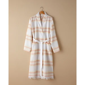 English Home Mayra Rejenere Peştamal Bornoz Standart Turuncu-Sarı