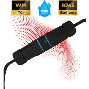 Saha Montaj RJ45 IP68 Konnektör