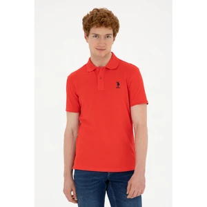 U.S. Polo Assn. Erkek Kırmızı Tişört Basic 50279613-VR030