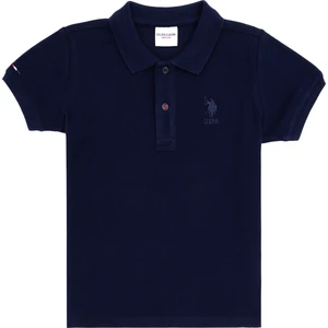 U.S. Polo Assn. Erkek Çocuk Lacivert Basic Polo Yaka Tişört 50279572-VR033