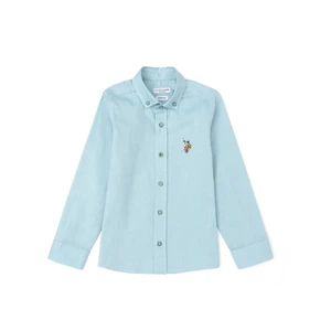 U.S. Polo Assn. Erkek Çocuk Mint Gömlek Basic 50284002-VR090