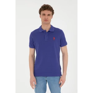 U.S. Polo Assn. Erkek Mavi Tişört Basic 50279613-VR212