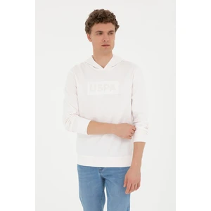 U.S. Polo Assn. Erkek Ekru Sweatshirt 50279634-VR019