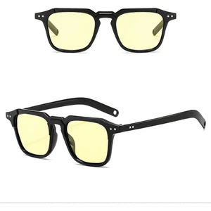 Kare Stil Iki Noktalı Retro Kadın Güneş Gözlüğü