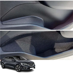 Renault Megane 4 Sedan Uyumlu Konfor Seti Araç Içi Eşya Saklama Cepleri Hazır Kaplama Ses Giderici Set