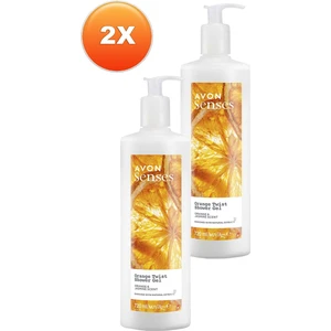 Senses Orange Twist Portakal ve Yasemin Kokulu Duş Jeli 720 Ml. Ikili Set