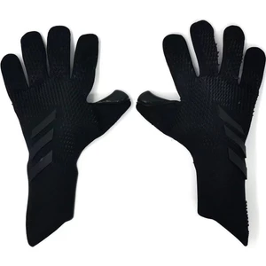 Profesyonel Silikon Lateks Su Geçirmez Kaymaz Yetişkin Junior Futbol Kaleci Eldivenleri Boyut S (Yurt Dışından)