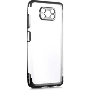 ZORE Xiaomi Poco X3 Kılıf  Dört Köşeli Lazer Silikon Kılıf