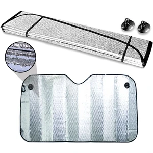 Mega Oto Market [brand] Oto Cam Güneşlik Cam Güneşliği Araba Güneş Koruyucu 150CM x 70CM